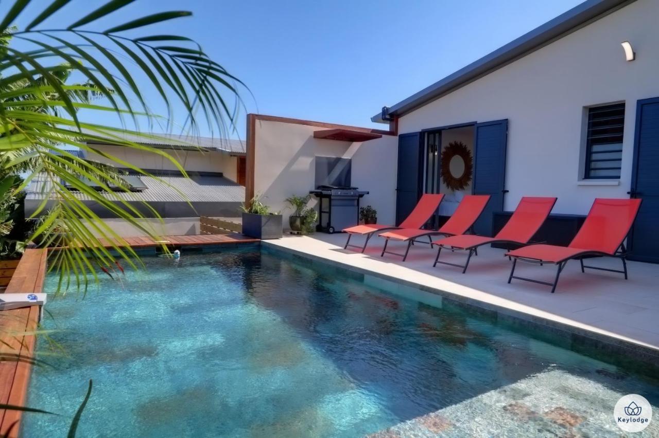 Villa Aina - Piscine 4 Etoiles - Vue Mer - Saint Leu Экстерьер фото